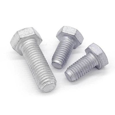 High Strength HDG Hot Dip Galvanized DIN933 DIN931 Hexagon Hex Head Bolts for Steel