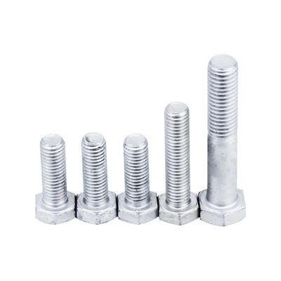 DIN931 DIN933 M6-M36 Dacromet Hexagon Hex Head Bolts Hexagon ANSI Hexagon UNC UNF