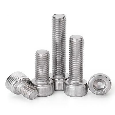 Mechanical Stainless Steel SS 304 316 316L Cylindrical Head Hexagon Hex Socket Allen Key Bolt DIN912