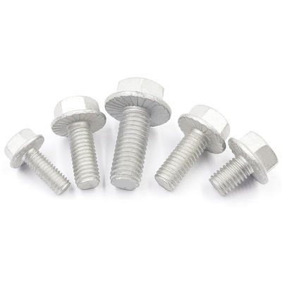 Direct Supply Hot Dip Galvanized HDG Plated Hex Flange Bolt DIN6921 for Construction