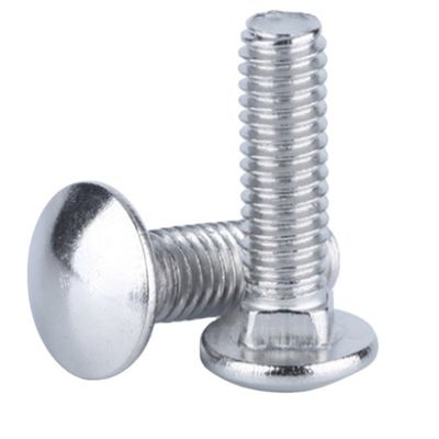 Handan Fastener 's DIN603 Carriage Bolt with ZINC Plated Finish and ISO9001 Certification