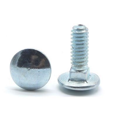 Handan Fastener 's DIN603 Carriage Bolt with ZINC Plated Finish and ISO9001 Certification