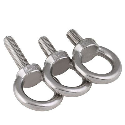 Direct Supply Custom A2 70 A4 80 Stainless Steel Triangle Ring Lifting Hook Eye Bolts
