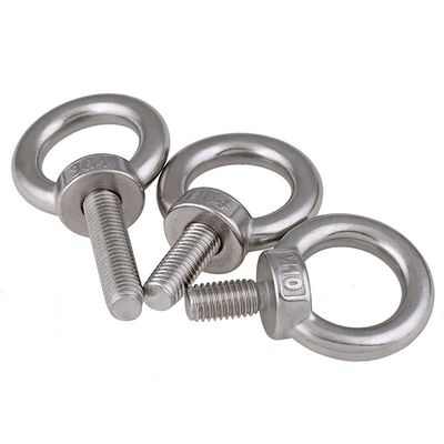 Direct Supply Custom A2 70 A4 80 Stainless Steel Triangle Ring Lifting Hook Eye Bolts