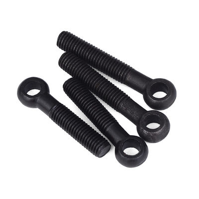 Grade 4.8/8.8 Black Zinc DIN444 Eye Bolt by Bolt Fastener Manufacturers High Strength