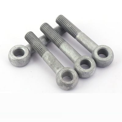 Grade 4.8/8.8 Black Zinc DIN444 Eye Bolt by Bolt Fastener Manufacturers High Strength