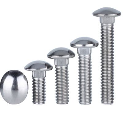 ISO9001 Certified Hot-Dip Galvanized Half-Round Head Square Neck Bolt for Bridge Frame