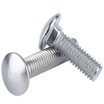 ISO9001 Certified Hot-Dip Galvanized Half-Round Head Square Neck Bolt for Bridge Frame