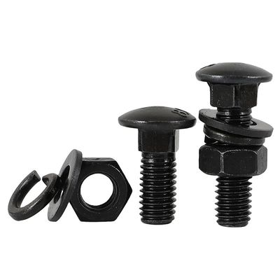 304 Stainless Steel Half Round Head Carriage Bolt M6-M16 DIN603 Grade 8.8 Galvanized