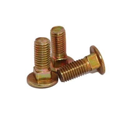304 Stainless Steel Half Round Head Carriage Bolt M6-M16 DIN603 Grade 8.8 Galvanized