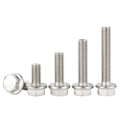 ISO9001 Certified Grade 8.8 Galvanized Hexagonal Flange Bolt with DIN 6921 Toothed Washer