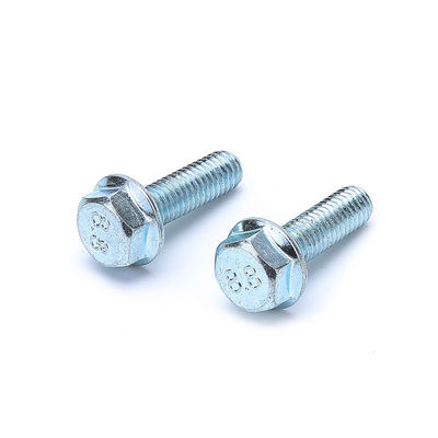ISO9001 Certified Grade 8.8 Galvanized Hexagonal Flange Bolt with DIN 6921 Toothed Washer