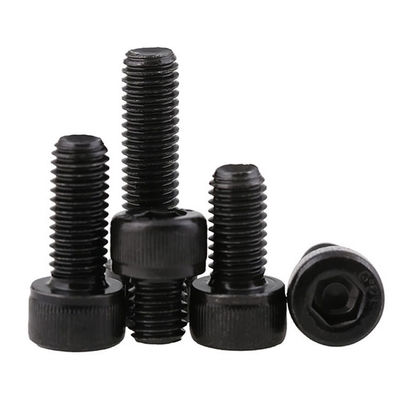 Carbon Steel Hex Socket Bolt Din912 12.9 Grade with Oxidation Blackening Cup Head