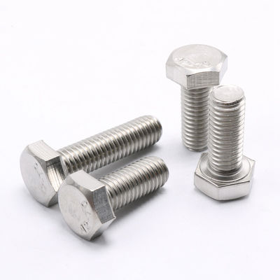 Stainless Steel Hex Head Whole Threaded Bolt DIN933 Grade 4.8/8.8/10.9/12.9 HDG Finish