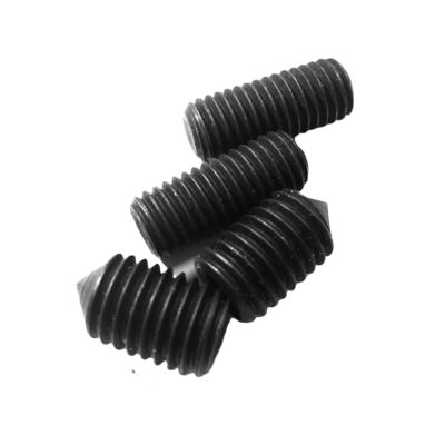 Precision Nonstandard Parts Grade 12.9 Concave End Hexagonal Tight Set Screw DIN914 Headless Machine Screw