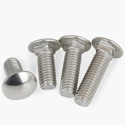 Steel Grade 8.8 DIN603 Large Half Round Head Square Neck Bolt for High Load Capacity
