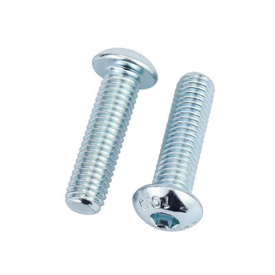 304 Stainless Steel Half Round Head Hexagonal Pan Head Screw with DIN ANSI Standard