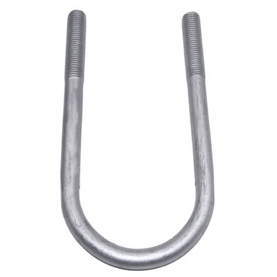 Mechanical 304 Stainless Steel U-Bolt DIN3570 Horseback Pipe Clamp Embedded U-Clamp