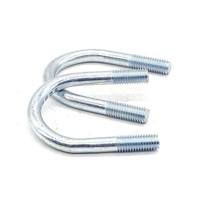Mechanical 304 Stainless Steel U-Bolt DIN3570 Horseback Pipe Clamp Embedded U-Clamp