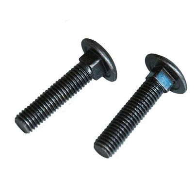 ISO9001 Certified Galvanized Half Round Head Square Neck Carriage Bolts for Bridge Repair
