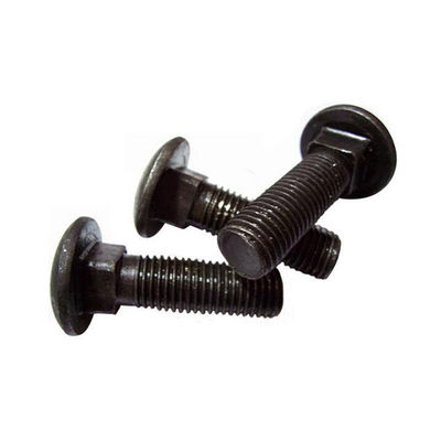 ISO9001 Certified Galvanized Half Round Head Square Neck Carriage Bolts for Bridge Repair
