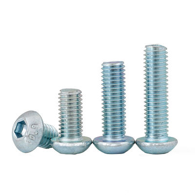 304 Stainless Steel ISO7380 Half Round Head Hexagonal Pan Head Screw