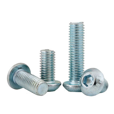 304 Stainless Steel ISO7380 Half Round Head Hexagonal Pan Head Screw