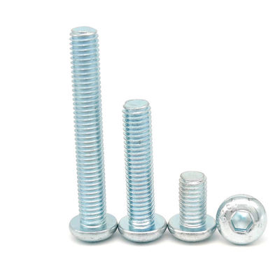 304 Stainless Steel ISO7380 Half Round Head Hexagonal Pan Head Screw