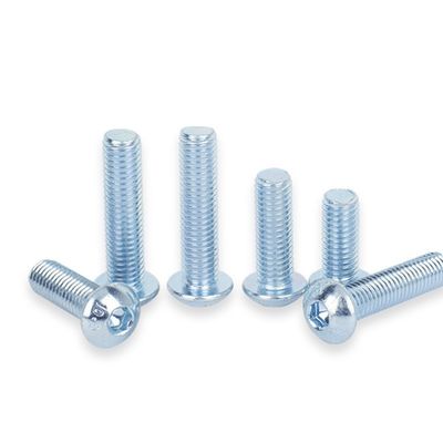 304 Stainless Steel ISO7380 Half Round Head Hexagonal Pan Head Screw