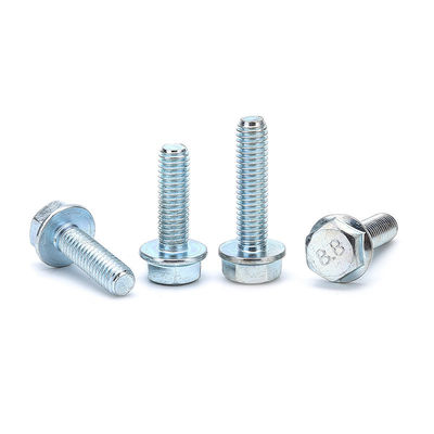 DIN6921 Grade 10.9 Outer Hexagonal Flange Bolt with Padded Flower Teeth Hex Bolt