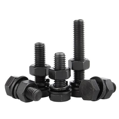 M6 M8 High Tensile DIN931 DIN933 Hex Head Bolt And Nut Grade 4.8 8.8 10.9 12.9 Steel