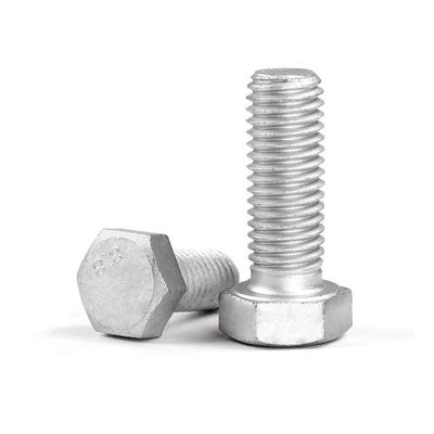 M6 M8 High Strength DIN931 DIN933 Grade 4.8 8.8 10.9 12.9 Hex Head Bolt And Nut