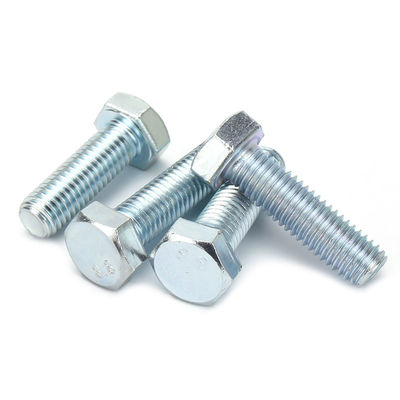 M6 M8 High Strength DIN931 DIN933 Grade 4.8 8.8 10.9 12.9 Hex Head Bolt And Nut