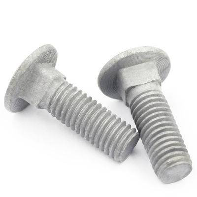 Black ZP HDG Hot Dip Galvanized DIN603 Grade 4.8 8.8 10.9 12.9 Carriage Coach Bolt